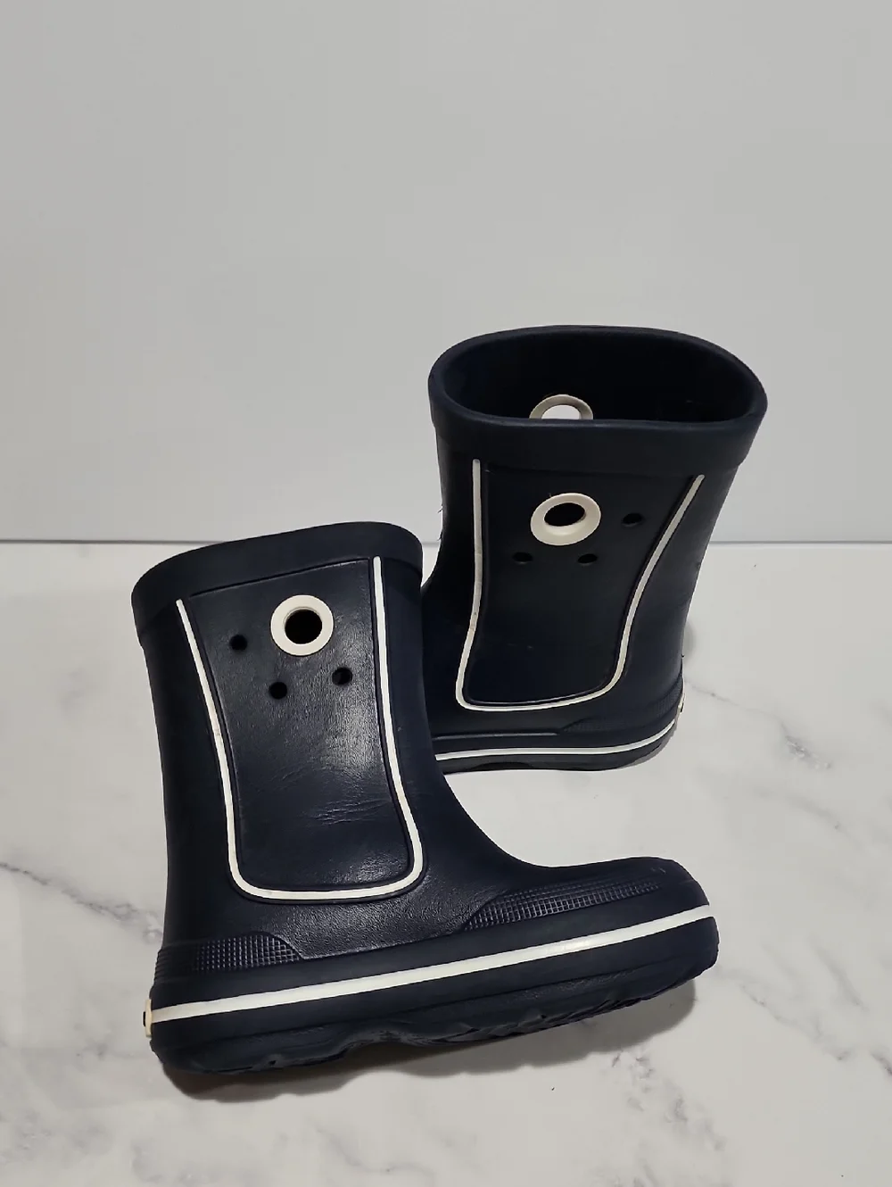 Crocs  Dark  Blue Rain Boots